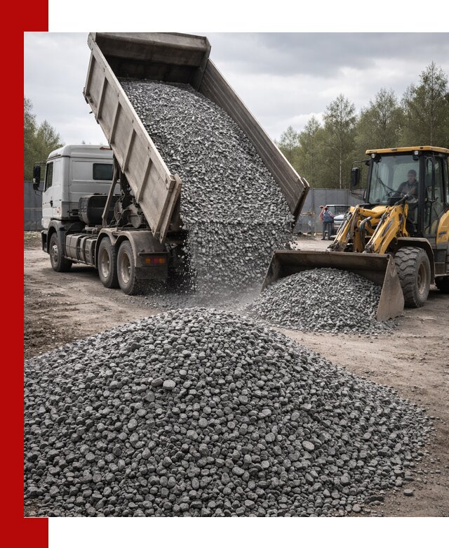 Доставка и продажа щебня гранитного в Бузулуке