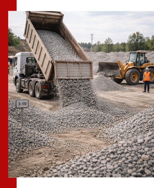 Гранитный щебень фракции 3–10: доставка и продажа в Бузулуке