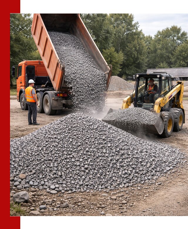 Купить гранитный щебень фракции 5–10 в Бузулуке с доставкой
