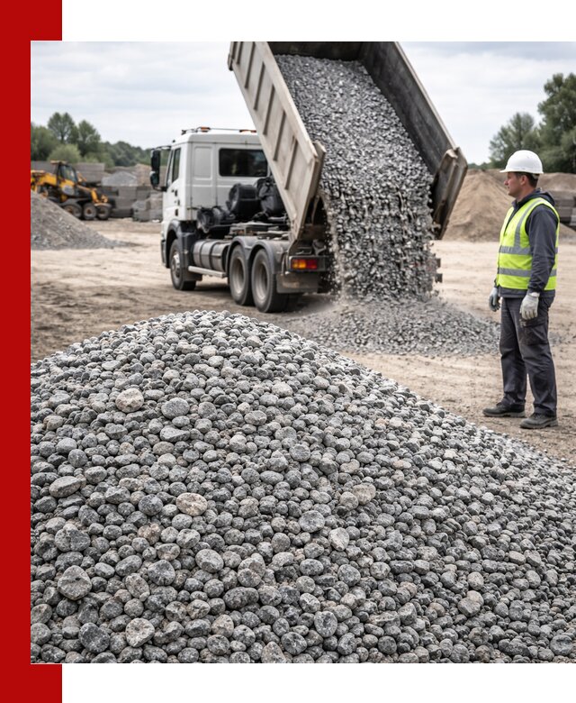 Доставка и продажа гранитного щебня фракции 5-20 в Бузулуке