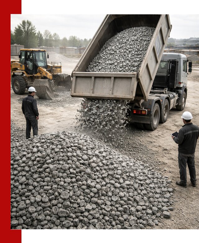 Доставка гранитного щебня фракции 20-40 в Бузулуке