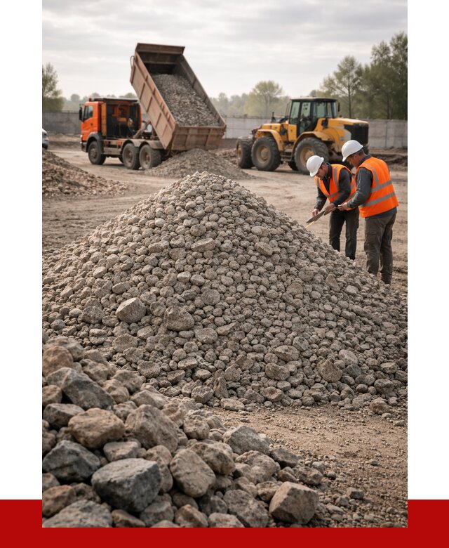 Гранитный щебень фракция 40-70 в Бузулуке от 2606 руб ПРОНЕРУДБзл