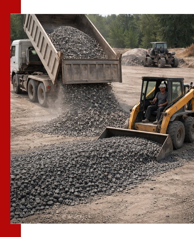 Гранитный щебень фракция 40-70 с доставкой в Бузулуке