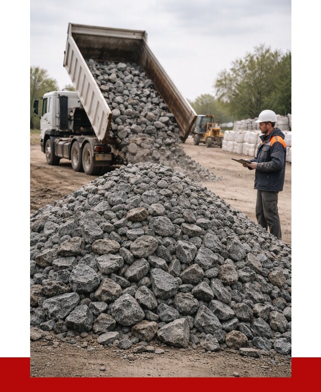 Гранитный щебень фракция 100-200 в Бузулуке от 4378 р. ПРОНЕРУДБзл