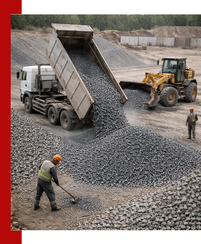 Щебень габбро-диабаз фр. 5-20 с доставкой в Бузулуке