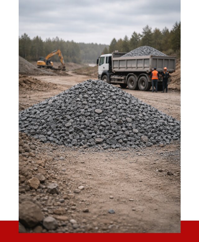 Щебень габбро диабаз фракция 40-70 в Бузулуке от 2293 р-ПРОНЕРУДБзл