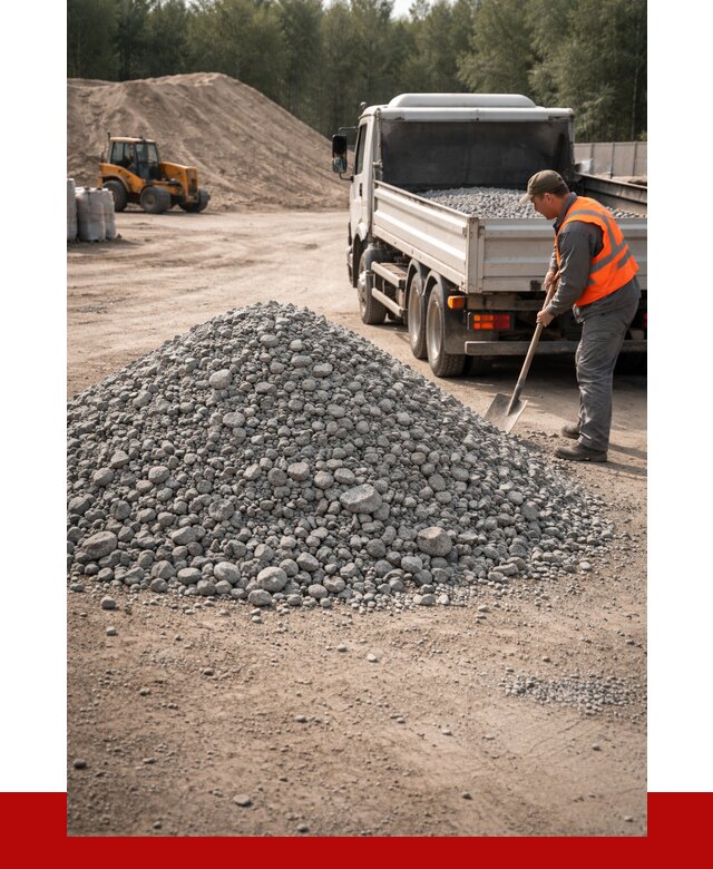 Гравийный щебень фракция 5-10 в Бузулуке от 2293 р. | ПРОНЕРУДБзл