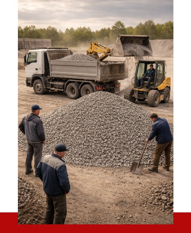 Гравийный щебень фракция 5-20 в Бузулуке от 2502 р. ПРОНЕРУДБзл