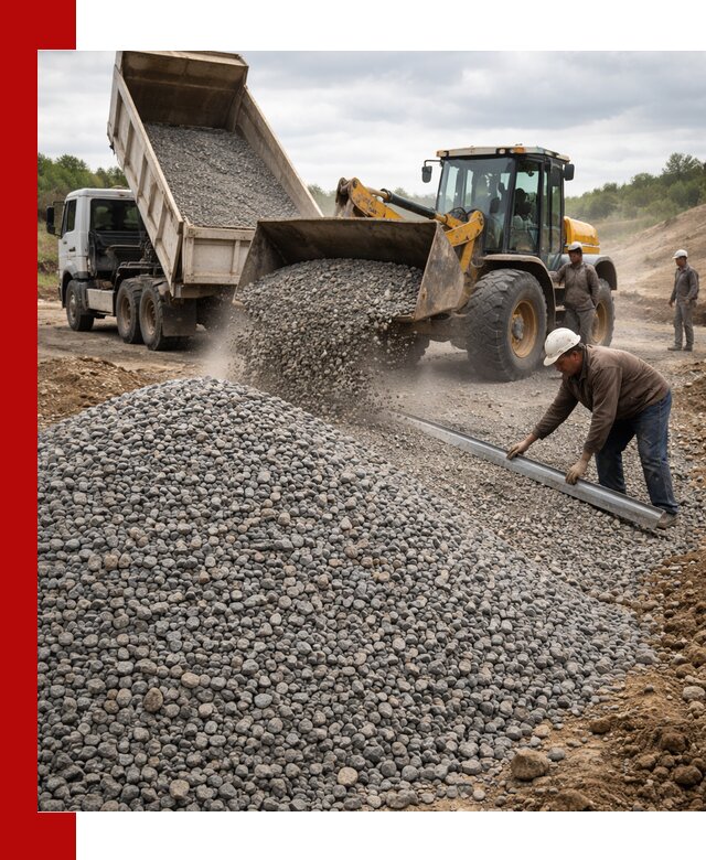 Гравийный щебень фракция 5-20 с доставкой в Бузулуке