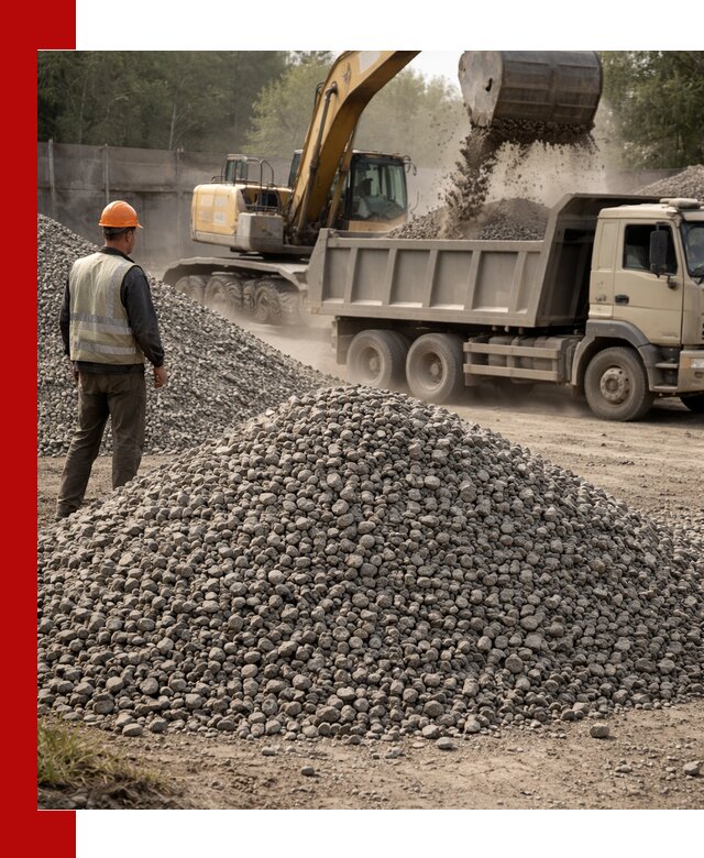 Шлаковый щебень фракция 5-20 с доставкой в Бузулуке