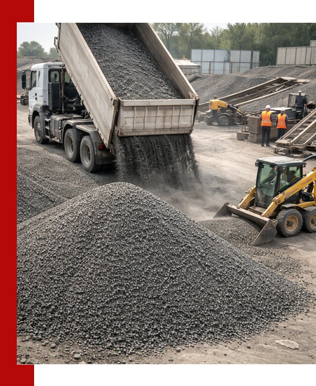 Вторичный щебень фракция 0–5 с доставкой в Бузулуке