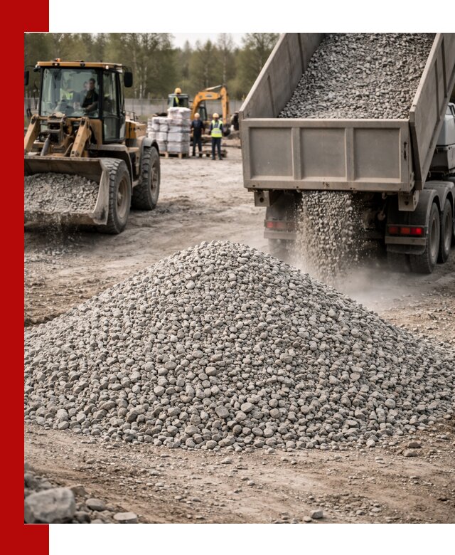 Вторичный щебень фракции 5-20 в Бузулуке — доставка и продажа крупнотоннажно