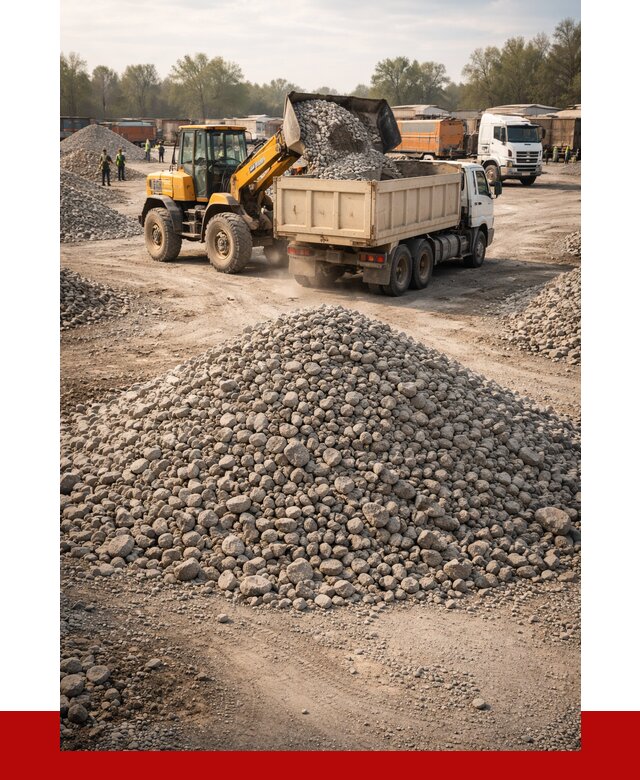 Вторичный щебень фракция 40-70 в Бузулуке от 1814 р, ПРОНЕРУДБзл