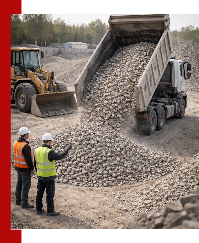 Вторичный щебень фракция 40–70 доставка в Бузулуке