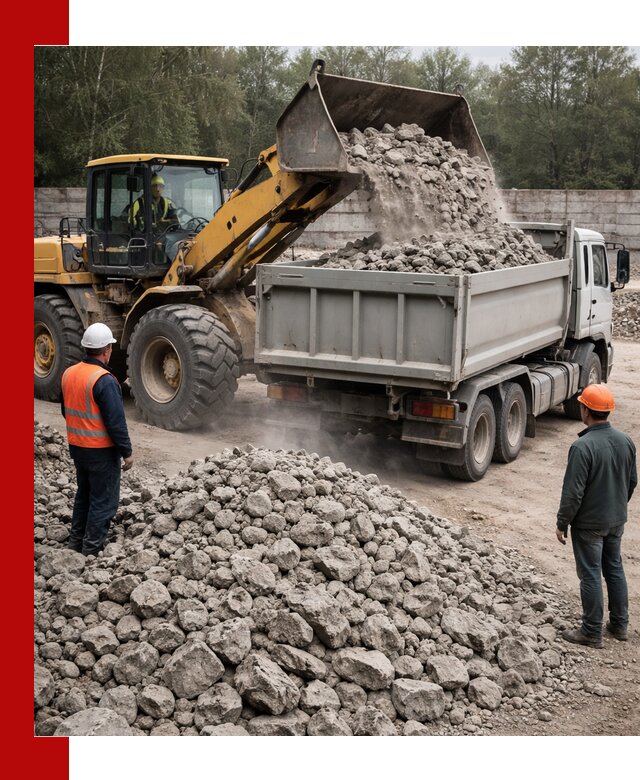 Вторичный щебень фракция 70–150 в Бузулуке с доставкой