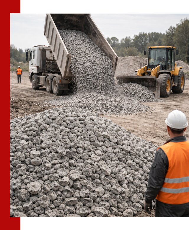 Доставка бетонного щебня фракции 20-40 в Бузулуке