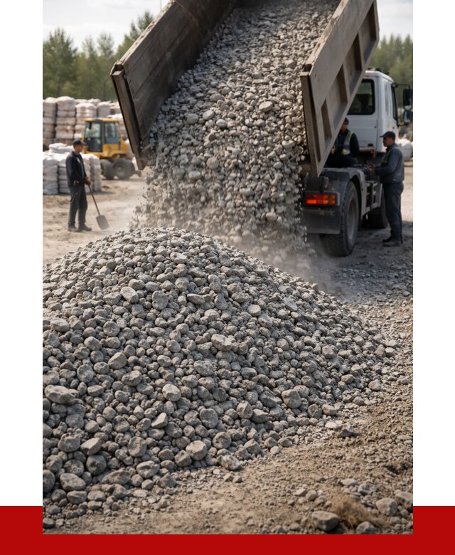 Бетонный щебень фракция 40-70 в Бузулуке от 1876 р. ПРОНЕРУДБзл