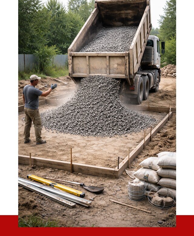 Купить щебень для фундамента в Бузулуке от 4691 р. | ПРОНЕРУДБзл
