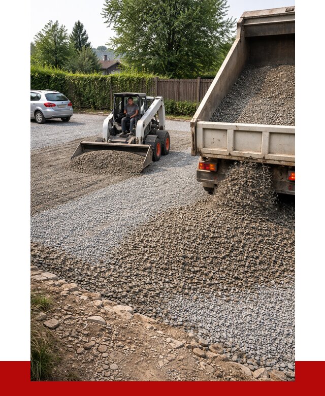 Щебень для парковки в Бузулуке с доставкой от 1251 р.| ПРОНЕРУДБзл