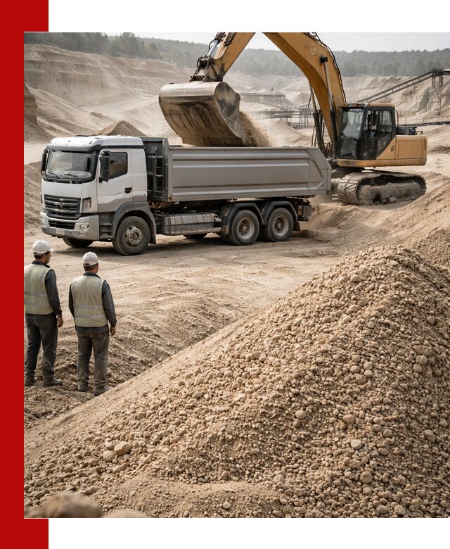 Карьерный крупнозернистый песок с доставкой в Бузулуке