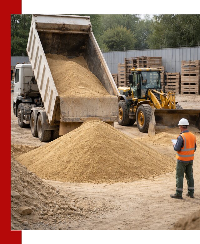 Доставка карьерного мелкозернистого песка в Бузулуке