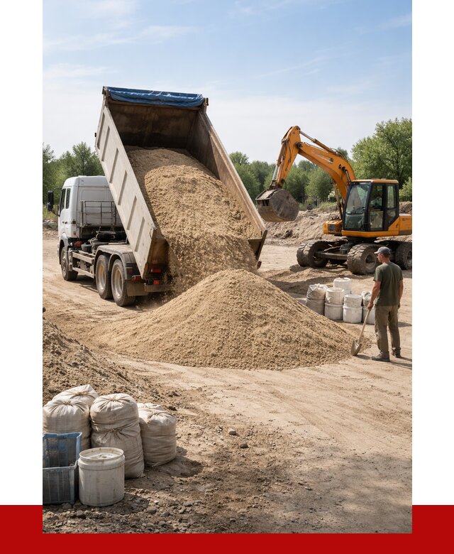 Купить речной песок в Бузулуке от 1251 р. за куб | ПРОНЕРУДБзл