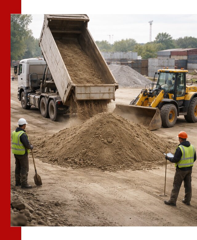 Доставка и продажа пескогрунта оптом и в розницу в Бузулуке