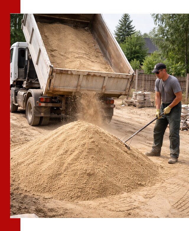 Доставка сухого песка самосвалами в Бузулуке