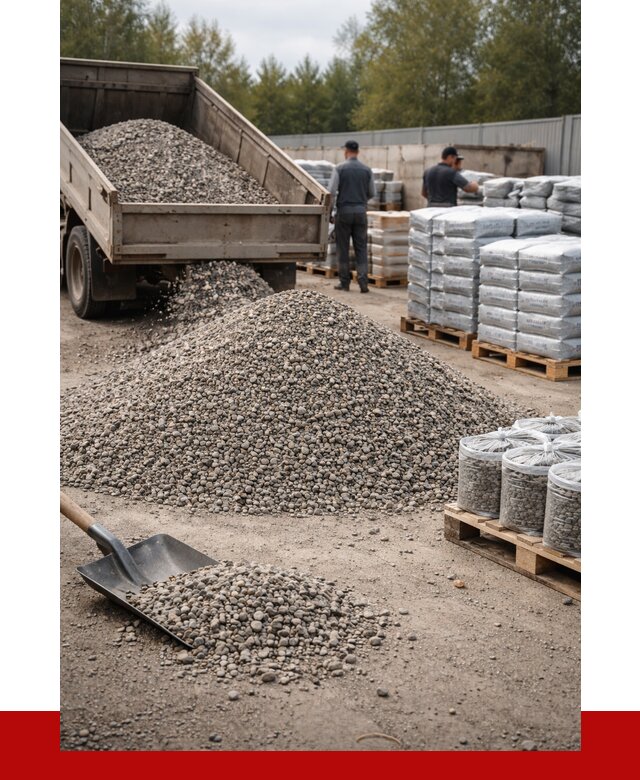 Гравий фракция 5-20 в Бузулуке купить от 2398 р. ПРОНЕРУДБзл