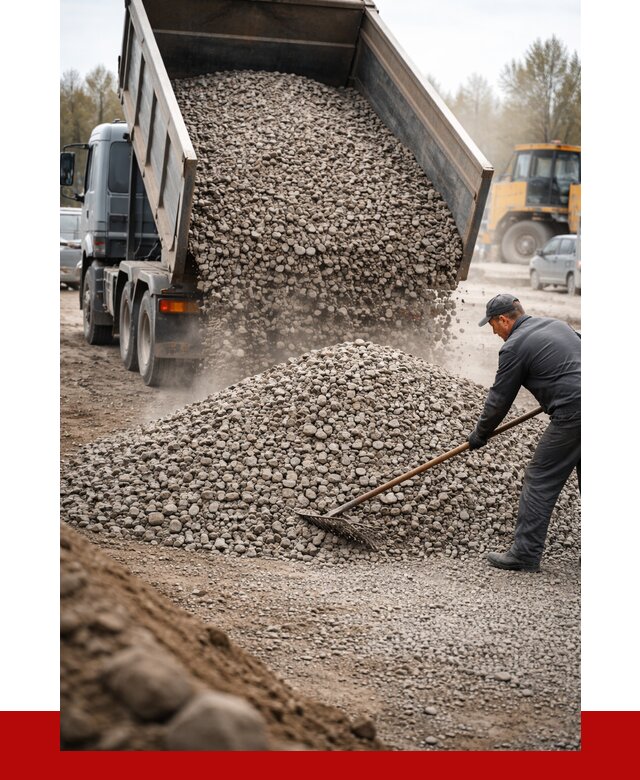 Гравий фракция 20-40 в Бузулуке от 2606 р. доставка | ПРОНЕРУДБзл