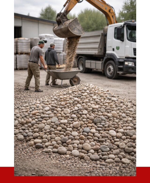 Галька декоративная в Бузулуке от 3336 р. за куб | ПРОНЕРУДБзл