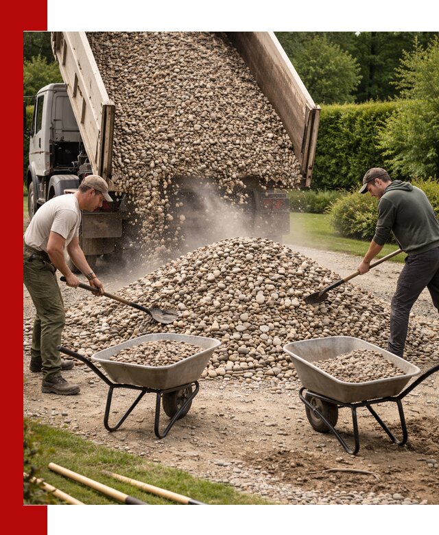 Доставка и продажа декоративной гальки в Бузулуке