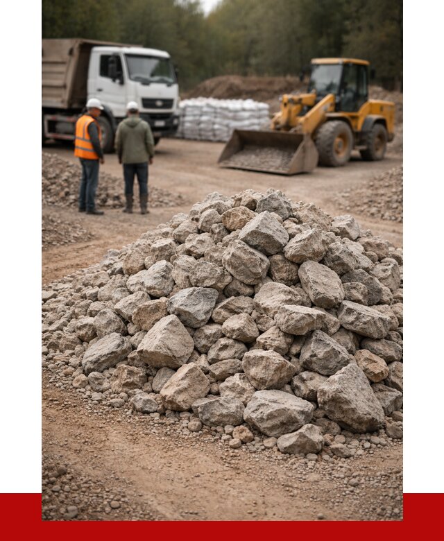 Купить бутовый камень с доставкой в Бузулуке от 2398 р. | ПРОНЕРУДБзл