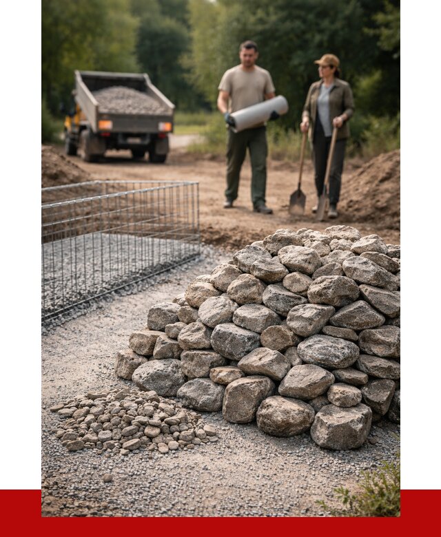 Камень для габионов фракция 100-200 в Бузулуке от 5004 р. | ПРОНЕРУДБзл