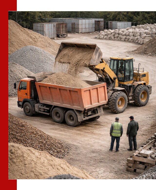 Доставка сыпучих смесей и смесей для стройки в Бузулуке