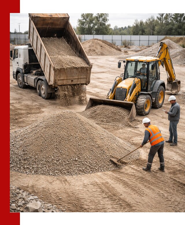 Поставка и доставка ПГС С4 в мешках и самосвалах в Бузулуке