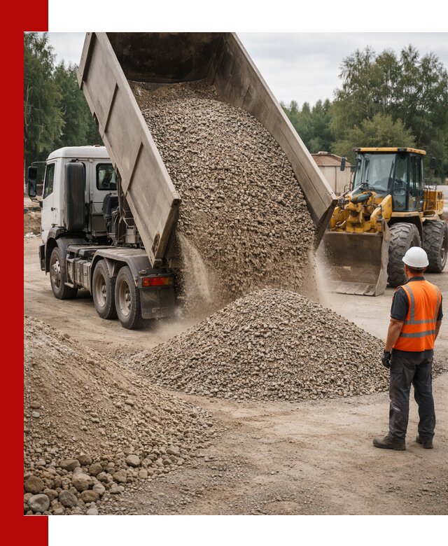 Доставка щпс в Бузулуке — щебеночно-песчаная смесь под заборы и дорожки
