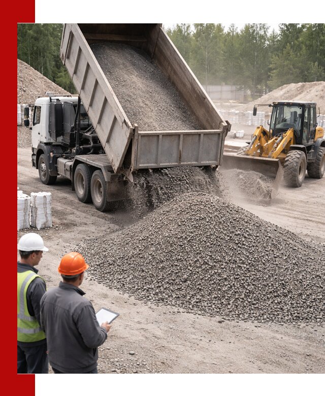 Доставка и продажа гранитного отсева 0-10 в Бузулуке