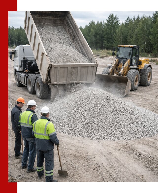 Известняковый отсев 0-5 доставка в Бузулуке быстро и выгодно