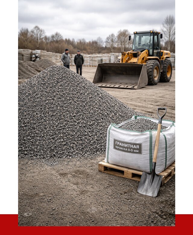 Купить гранитную крошку в Бузулуке от 5004 р. с доставкой | ПРОНЕРУДБзл