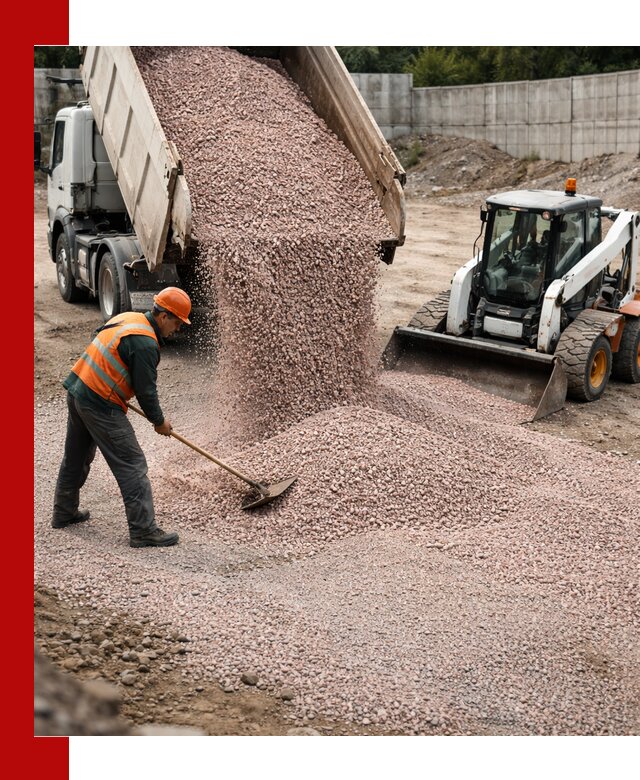 Крошка розовый гранит с доставкой в Бузулуке от производителя