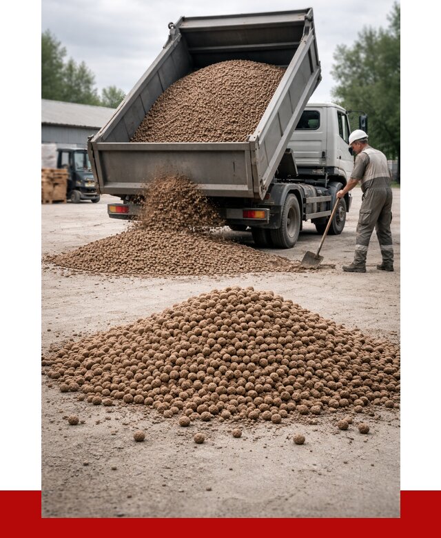 Керамзит с доставкой в Бузулуке от 4378 р. за м3 | ПРОНЕРУДБзл