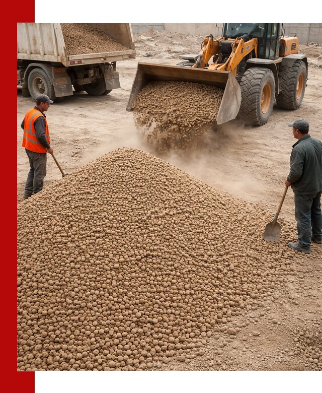 Керамзит фракция 10-20 с доставкой в Бузулуке