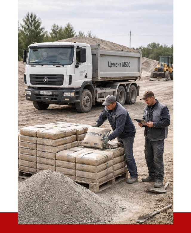 Купить цемент м500 с доставкой в Бузулуке от 5420 р. | ПРОНЕРУДБзл
