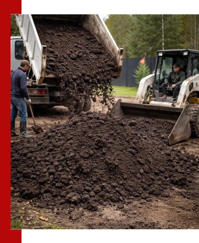 Плодородный грунт с доставкой в Бузулуке для садов и огородов