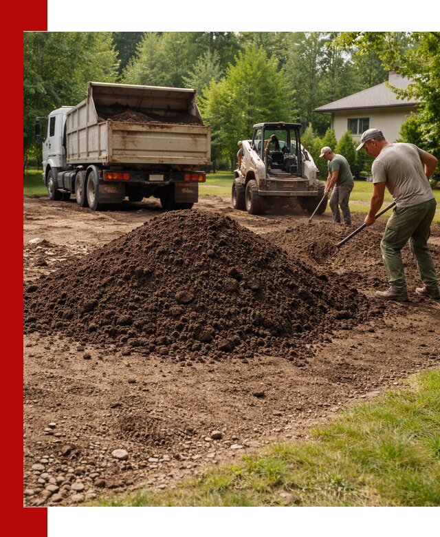 Доставка и укладка грунта для газона в Бузулуке