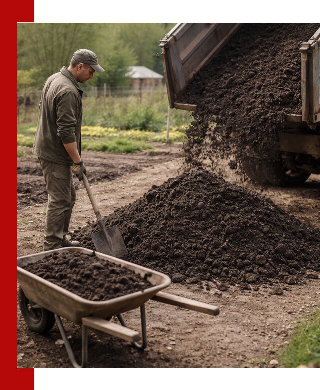 Доставка качественной земли для огорода в Бузулуке