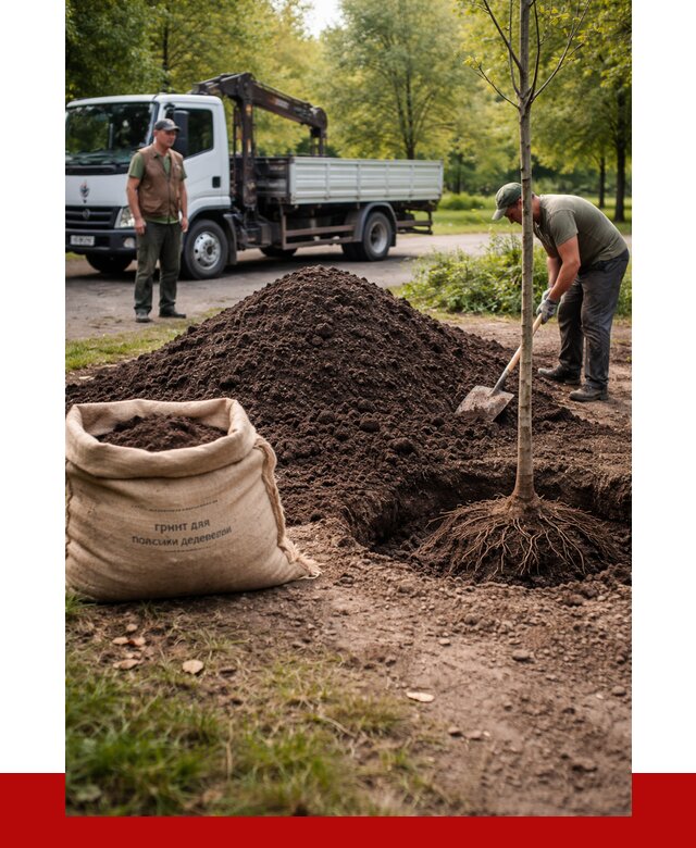 Грунт для посадки деревьев в Бузулуке от 1251 р. | ПРОНЕРУДБзл
