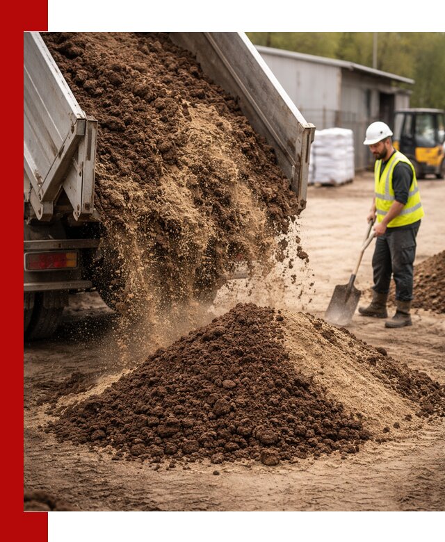 Доставка торфо-песчаной смеси в Бузулуке для строительства и озеленения