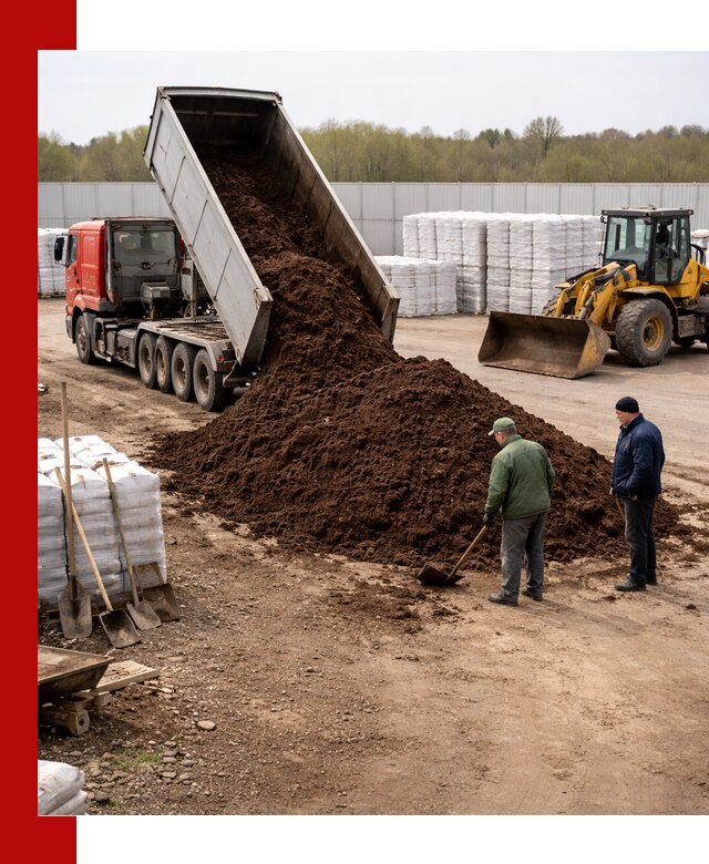 Доставка торфяных смесей оптом и в розницу в Бузулуке